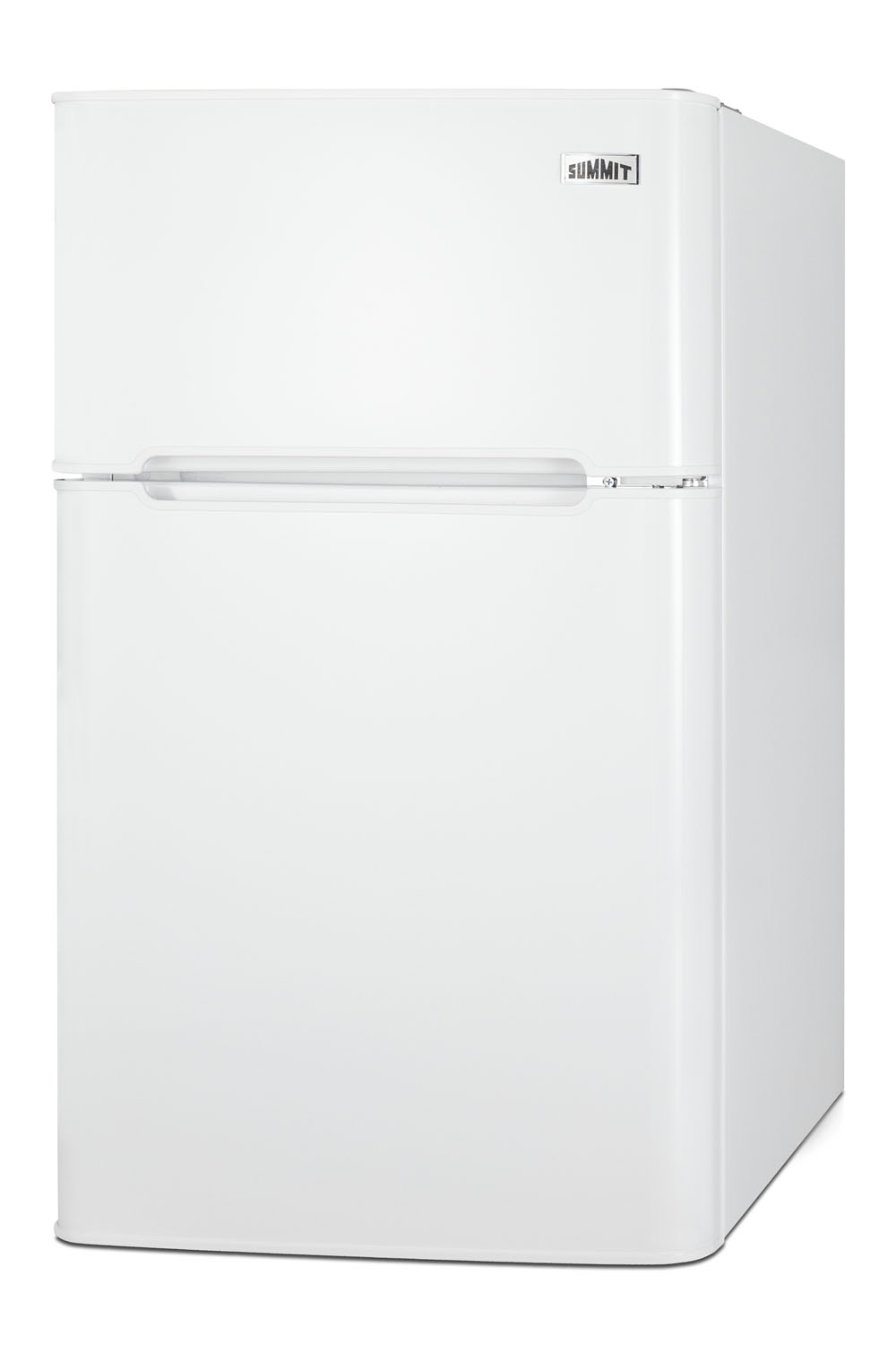 ENERGY STAR certified ADA height 2-door refrigerator-freezer in white